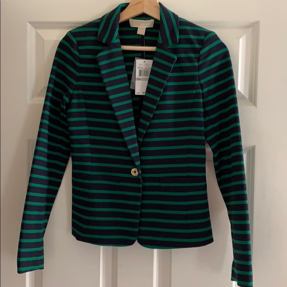 Striped blazer